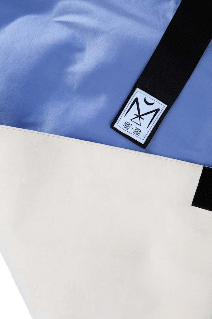 BEIGE VEGAN SUEDE YOGA BAG